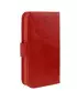 Cover Flip a Portafoglio Carta Credito per iPhone 5 5S Rosso 6922123361575