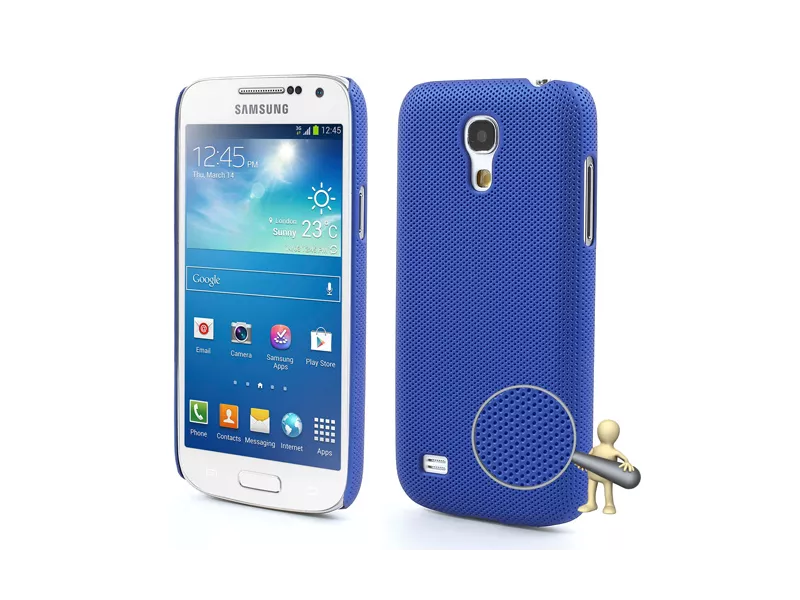 Cover Rigida Samsung S4 Mini i9190 Blu 4054048089714