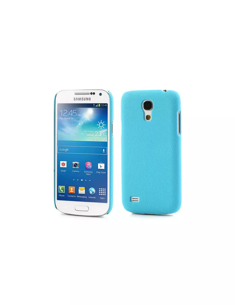 Cover Rigida Samsung S4 Mini i9190 Azzurro 4054048090246