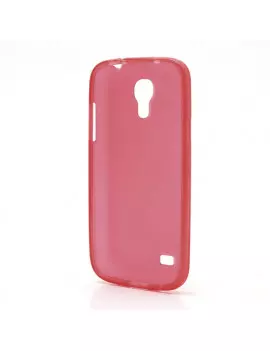 Cover in Silicone per Samsung S4 Mini i9190 Rosso 5712579011855