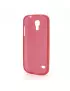 Cover in Silicone per Samsung S4 Mini i9190 Rosso 5712579011855