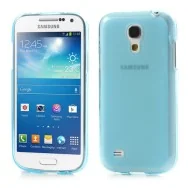 Cover in Silicone per Samsung S4 Mini i9190 Azzurro