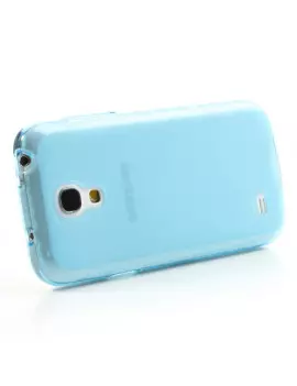 Cover in Silicone per Samsung S4 Mini i9190 Azzurro
