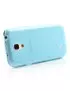 Cover in Silicone per Samsung S4 Mini i9190 Azzurro