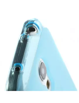Cover in Silicone per Samsung S4 Mini i9190 Azzurro