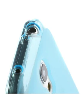 Cover in Silicone per Samsung Galaxy S4 Mini i9190 (Azzurro)