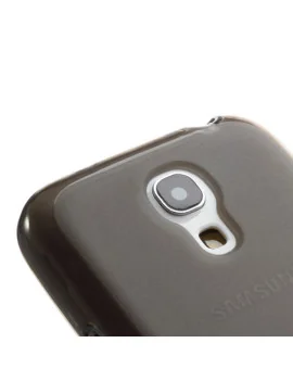Cover in Silicone per Samsung Galaxy S4 Mini i9190 (Grigio)