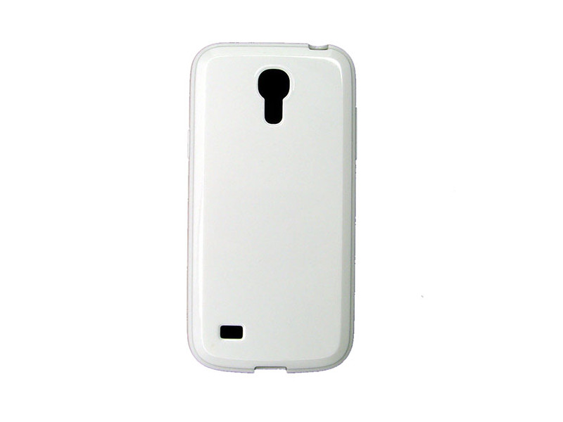 Cover in Silicone per Samsung S4 Mini i9190 Bianco