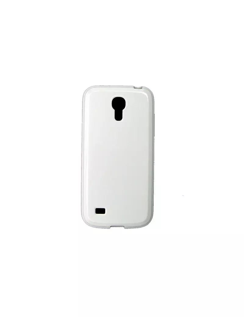 Cover in Silicone per Samsung S4 Mini i9190 Bianco
