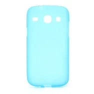 Cover in Silicone per Samsung Galaxy Core i8260 (Blu)