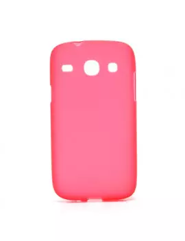 Cover in Silicone per Samsung Galaxy Core i8260 Rosso
