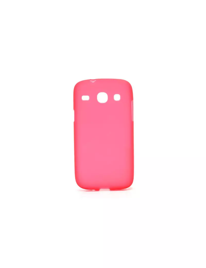 Cover in Silicone per Samsung Galaxy Core i8260 Rosso
