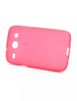 Cover in Silicone per Samsung Galaxy Core i8260 Rosso