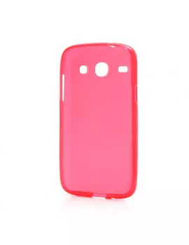 Cover in Silicone per Samsung Galaxy Core i8260 Rosso