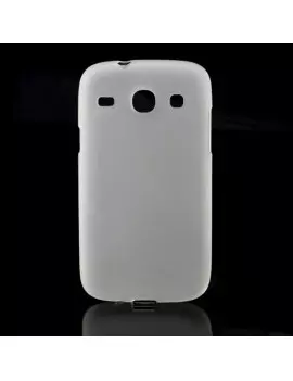 Cover in Silicone per Samsung Galaxy Core i8260 Bianco 5712579075109