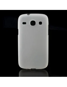 Cover in Silicone per Samsung Galaxy Core i8260 (Bianco)