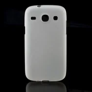 Cover in Silicone per Samsung Galaxy Core i8260 (Bianco)