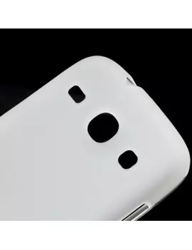 Cover in Silicone per Samsung Galaxy Core i8260 Bianco 5712579075109