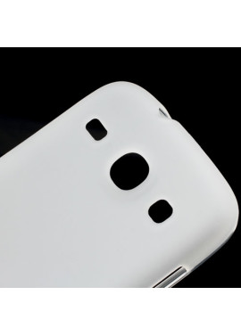 Cover in Silicone per Samsung Galaxy Core i8260 Bianco 5712579075109