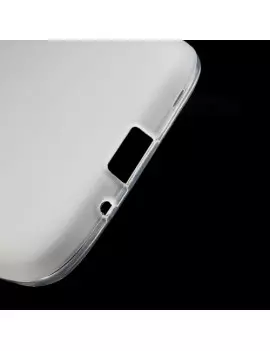 Cover in Silicone per Samsung Galaxy Core i8260 Bianco 5712579075109