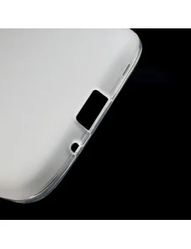 Cover in Silicone per Samsung Galaxy Core i8260 (Bianco)