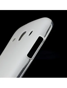 Cover in Silicone per Samsung Galaxy Core i8260 (Bianco)