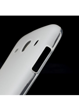 Cover in Silicone per Samsung Galaxy Core i8260 Bianco 5712579075109