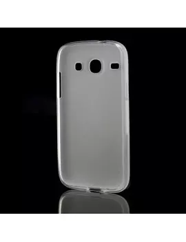 Cover in Silicone per Samsung Galaxy Core i8260 Bianco 5712579075109