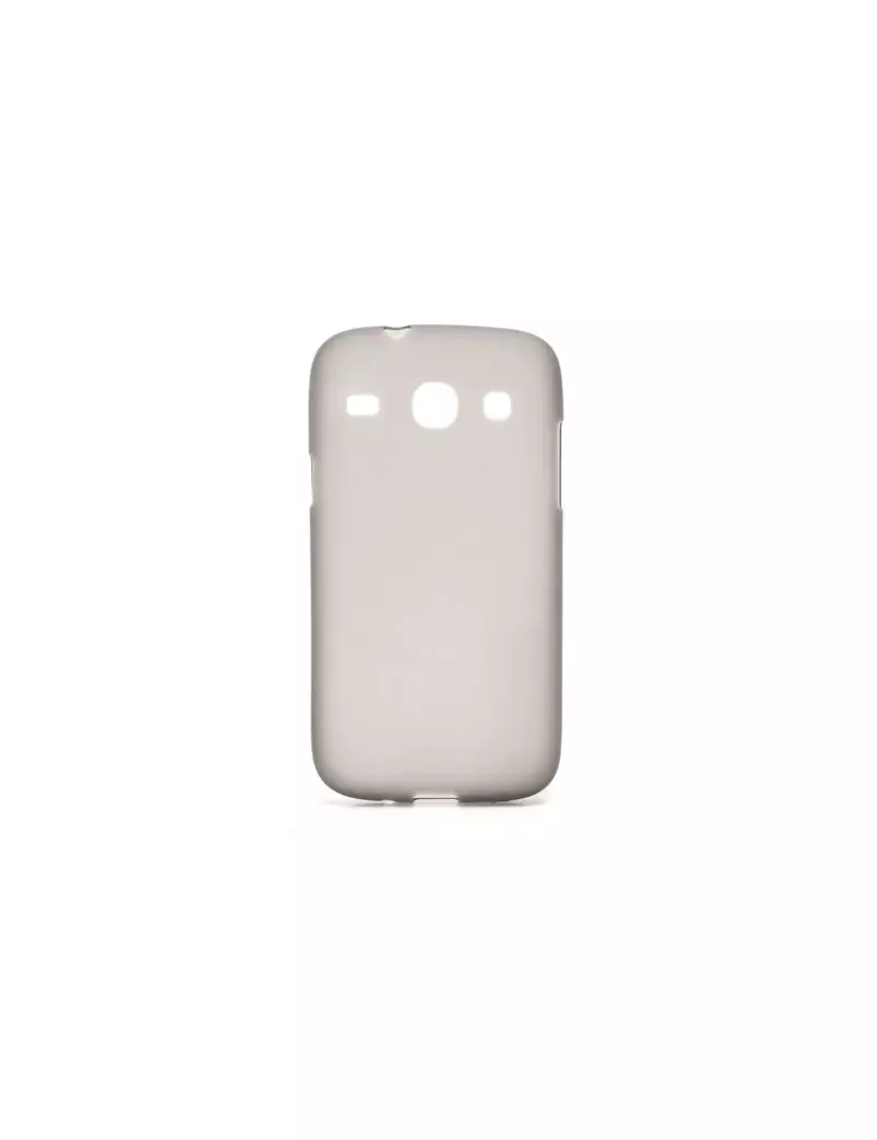 Cover in Silicone per Samsung Galaxy Core i8260 (Grigio)