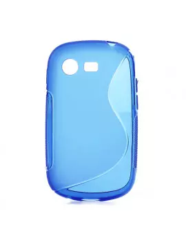 Cover Silicone Gel per Samsung Galaxy Star S5280 (Azzurro)