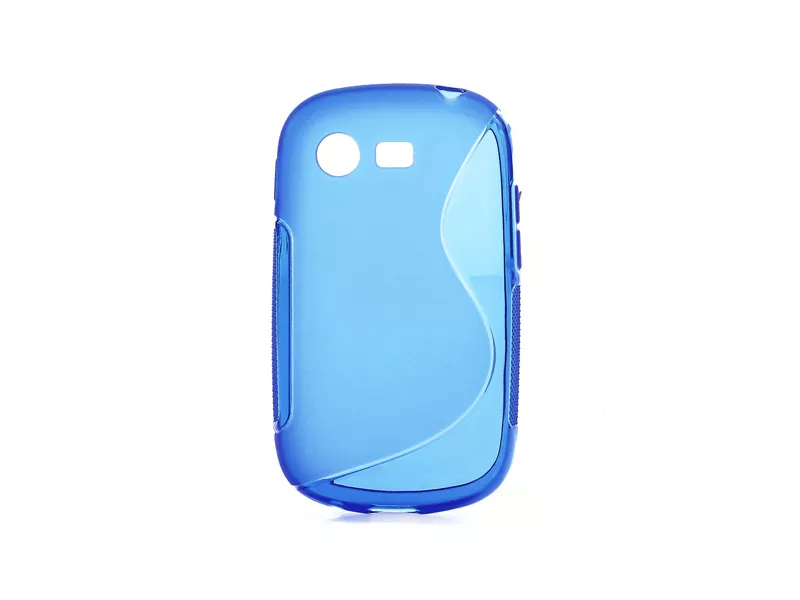 Cover Silicone Gel per Samsung Galaxy Star S5280 (Azzurro)
