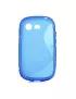 Cover Silicone Gel per Samsung Galaxy Star S5280 (Azzurro)