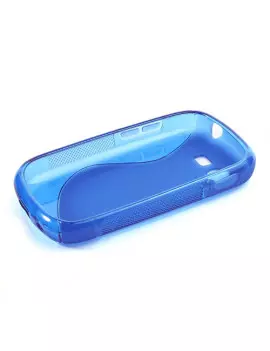 Cover Silicone Gel per Samsung Galaxy Star S5280 (Azzurro)