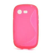 Cover Silicone Gel per Samsung Galaxy Star S5280 (Rosa)