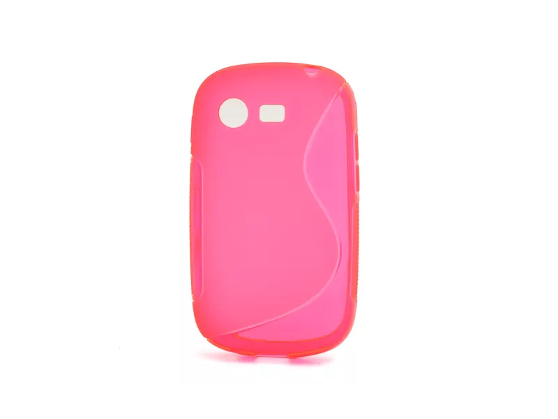 Cover Silicone Gel per Samsung Galaxy Star S5280 (Rosa)