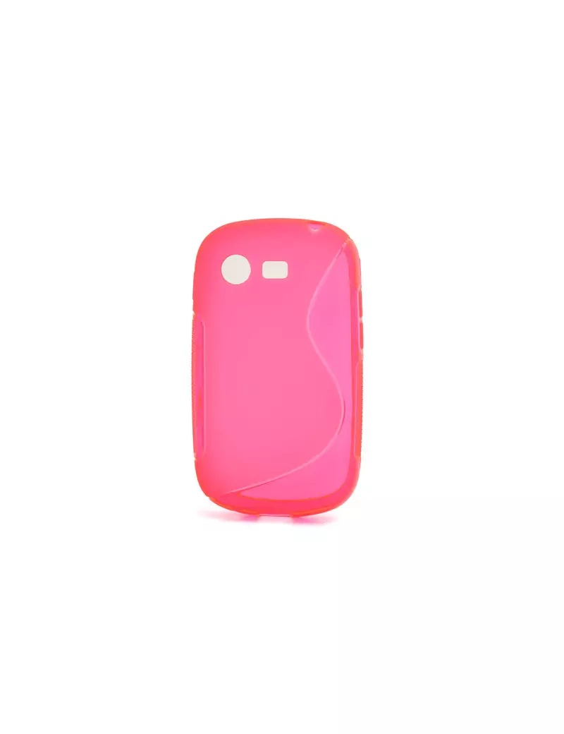 Cover Silicone Gel per Samsung Galaxy Star S5280 (Rosa)