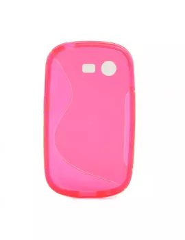 Cover Silicone Gel per Samsung Galaxy Star S5280 (Rosa)