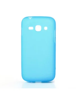 Cover Silicone per Samsung Galaxy Ace 3 S7270 S7275 (Blu)