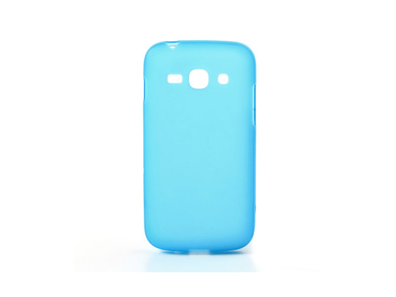 Cover in Silicone per Samsung Galaxy Ace 3 S7270 S7275 Blu
