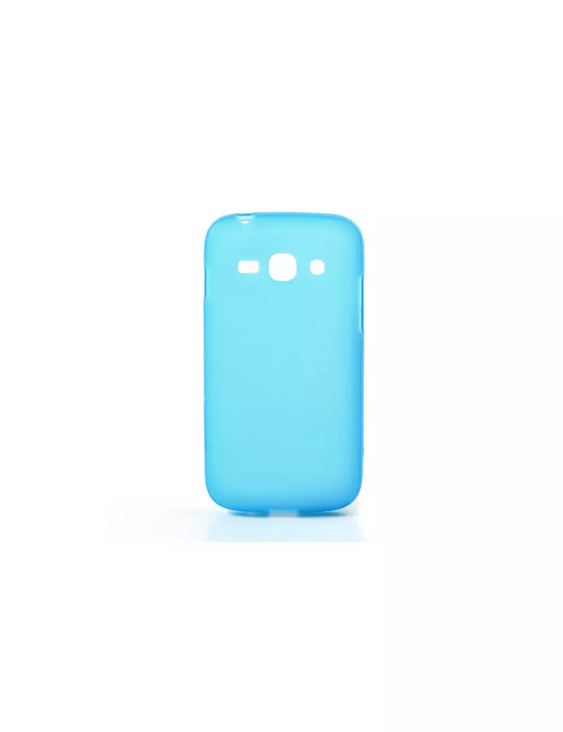 Cover in Silicone per Samsung Galaxy Ace 3 S7270 S7275 Blu