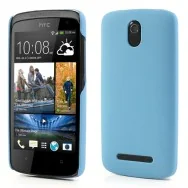 Cover Rigida Satinata per HTC Desire 500 (Blu)