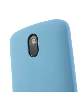 Cover Rigida Satinata HTC Desire 500 Blu 4054048777857