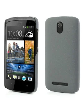Cover Rigida Satinata per HTC Desire 500 (Grigio)
