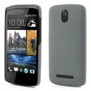 Cover Rigida Satinata per HTC Desire 500 (Grigio)