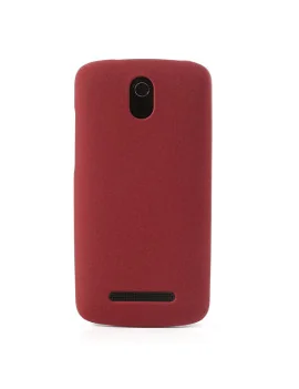Cover Rigida Satinata per HTC Desire 500 (Rosso)