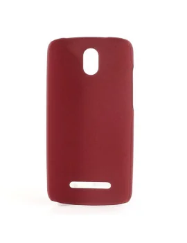 Cover Rigida Satinata per HTC Desire 500 (Rosso)