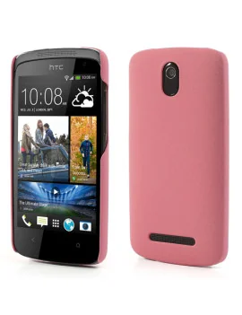 Cover Rigida Satinata per HTC Desire 500 (Rosa)