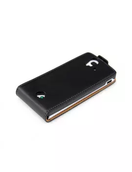 Cover Flip a Portafoglio per Sony Xperia Ray ST18i (Nero)