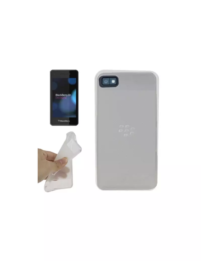 Cover in TPU per BlackBerry Z10 Trasparente 6922992681255