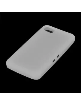 Cover in Silicone TPU per BlackBerry Z10 Bianco 4052357113144